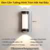 ĐÈN GẮN TƯỜNG TRÒN HẮT 2 ĐẦU - ÁNH SÁNG VÀNG 3000k - CÔNG SUẤT 12 watt - MODEL: 32C - M / BK