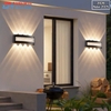 ĐÈN TƯỜNG TIA HAI ĐẦU NỘI NGOẠI THẤT - NHỰA ABS CHỊU NƯỚC CAO - ÁNH SÁNG 3000K - CÔNG SUẤT 12 watt ( 8 + 4 watt ) - MODEL : 2028 New 2025