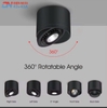ĐÈN LED LẮP NỔI XOAY GÓC DẠNG ỐNG BƠ SURFACE MOUNTED ADJUSTABLE 360 ĐỘ SPOTLIGHT - 3000k / 4000k - CÔNG SUẤT 12 watt - GÓC CHIẾU 24 ĐỘ - CRI98 - MODEL : WS - 826 New 2025
