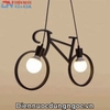 ĐÈN THẢ HÌNH XE ĐẠP - PHÙ HỢP LẮP ĐẶT NHÀ HÀNG - QUÁN BAR - QUÁN CAFE - ĐUI ĐÈN E27 * 1 - BÓNG EDISON ST64 / BÓNG LED BULB - MODEL : XĐ 1743