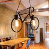 ĐÈN THẢ HÌNH XE ĐẠP - PHÙ HỢP LẮP ĐẶT NHÀ HÀNG - QUÁN BAR - QUÁN CAFE - ĐUI ĐÈN E27 * 1 - BÓNG EDISON ST64 / BÓNG LED BULB - MODEL : XĐ 1743