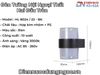 ĐÈN GẮN TƯỜNG HAI ĐẦU TRÒN NÔI NGOẠI THẤT - ÁNH SÁNG VÀNG 3000k - CÔNG SUẤT 10 watt - MODEL: HL 8024 / 22
