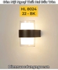 ĐÈN GẮN TƯỜNG HAI ĐẦU TRÒN NÔI NGOẠI THẤT - ÁNH SÁNG VÀNG 3000k - CÔNG SUẤT 10 watt - MODEL: HL 8024 / 22