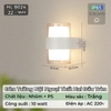 ĐÈN GẮN TƯỜNG HAI ĐẦU TRÒN NÔI NGOẠI THẤT - ÁNH SÁNG VÀNG 3000k - CÔNG SUẤT 10 watt - MODEL: HL 8024 / 22