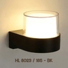 ĐÈN GẮN TƯỜNG MỘT ĐẦU TRÒN NÔI NGOẠI THẤT - ÁNH SÁNG VÀNG 3000k - CÔNG SUẤT 5 watt - MODEL: HL 8023 / 185