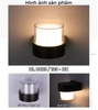 ĐÈN GẮN TƯỜNG MỘT ĐẦU TRÒN NÔI NGOẠI THẤT - ÁNH SÁNG VÀNG 3000k - CÔNG SUẤT 5 watt - MODEL: HL 8023 / 185