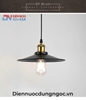 ĐÈN THẢ ĐĨA TRÒN ĐƠN - ĐUI ĐÈN E27 * 1 - BÓNG EDISON ST 64 - MODEL : ĐT 30