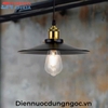ĐÈN THẢ ĐĨA TRÒN ĐƠN - ĐUI ĐÈN E27 * 1 - BÓNG EDISON ST 64 - MODEL : ĐT 30