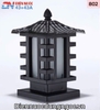 ĐÈN TRỤ CỘT GẮN TRÊN CỘT 802 - ĐUI ĐÈN E27 * 1 - CHẤT LIỆU GANG SẮT - MODEL : PA 7002 / 802