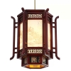 ĐÈN THẢ GỖ - TRANG TRÍ NÚI NON - HÌNH LỤC GIÁC _ MÀU GỖ ĐẬM ÓC CHÓ - MODEL : 6006 / 80 / 4043