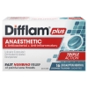 Viên ngậm giảm đau họng Difflam Plus Anaesthetic Sugar Free