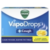 Viên ngậm giảm ho Vicks VapoDrops + Cough Menthol