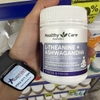 Viên uống giảm Stress & thư giãn Healthy Care L-Theanine + Ashwagandha 60 viên