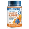 Kẹo dẹo lợi khuẩn cho bé Inner Health Kids 3 in 1 Probiotic Gummies 50 viên