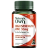 Viên uống bổ sung kẽm Nature's Own High Strength Zinc 30mg 120 viên