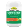 Viên uống bổ não Nature's Way Ginkgo Biloba 2000mg 120 viên