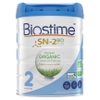 Sữa Organic Biostime số 2 SN-2 Bio Plus Premium Organic Follow On 800g dành cho trẻ từ 6 đến 12 tháng tuổi