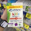 Thuốc dị ứng cho bé Zyrtec Kids Relieves Hayfever & Allergy Symptoms Chewable