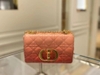 TÚI DIOR CARO 2021 MÀU OMBRE HỒNG