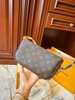 TÚI LV KẸP NÁCH MONOGRAM DA THẬT
