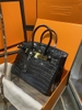 HERMES BIRKIN DA BÓNG VÂN CÁ SẤU