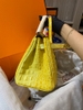 HERMES DA BÒ DẬP VÂN LƯNG CÁ SẤU