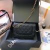 CHANEL WOC 2021 NEW LOGO GẮN DÂY XÍCH