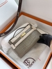 HERMES KELLY POTCHETTE MINI VÂN CÁ SẤU SUPER VIP