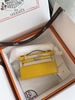 HERMES KELLY POTCHETTE MINI VÂN CÁ SẤU SUPER VIP