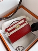 HERMES KELLY POTCHETTE MINI VÂN CÁ SẤU SUPER VIP