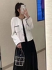 CHANEL BUCKET MIỆNG RÚT, ĐÍNH DÂY NGỌC TRAI