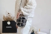 CHANEL BUCKET MIỆNG RÚT, ĐÍNH DÂY NGỌC TRAI