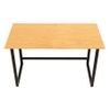 Bộ bàn Oak-F vân sồi chân đen và ghế Eames