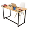 Bộ bàn Oak-F vân sồi chân đen và ghế Eames