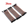 Dây Cắm Breadboard 20cm 40 Sợi,Dây cắm test bo