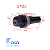 Vỏ cầu chì kính 5x20mm