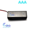 Hộp đế 2 Pin AAA có nắp và công tắc