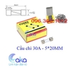 Cầu chì kính 30A 5x20mm