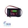 Vôn kế báo điện áp dung lượng pin 12V