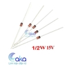 Diode Zenner 15V 1/2W 10Pcs