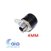 Jack bắp chuối 4MM Cái Đen