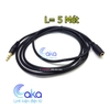 Dây cáp âm thanh nối dài Jack 3.5 (5M)