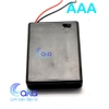 Hộp đế 4 Pin AAA có nắp và công tắc