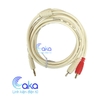 Dây AV Loa 1 Đầu 3.5mm Ra 2 AV