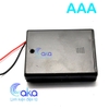 Hộp đế 4 Pin AAA có nắp và công tắc