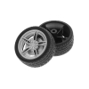 Bánh Xe Cao Su D30 Trục 2mm Cho Mô Hình Học Tập STEM