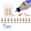 Bộ 10 đầu kẹp mũi khoan mini