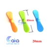 Cánh quạt mini 2 cánh trục 2 mm