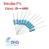 Điện trở chính xác 1% 1ohm-680ohm 1/4W (10 chiếc)