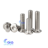 INOX 201 Bulong vít lục giác đầu tròn dẹp M5x16/20mm thép không gỉ